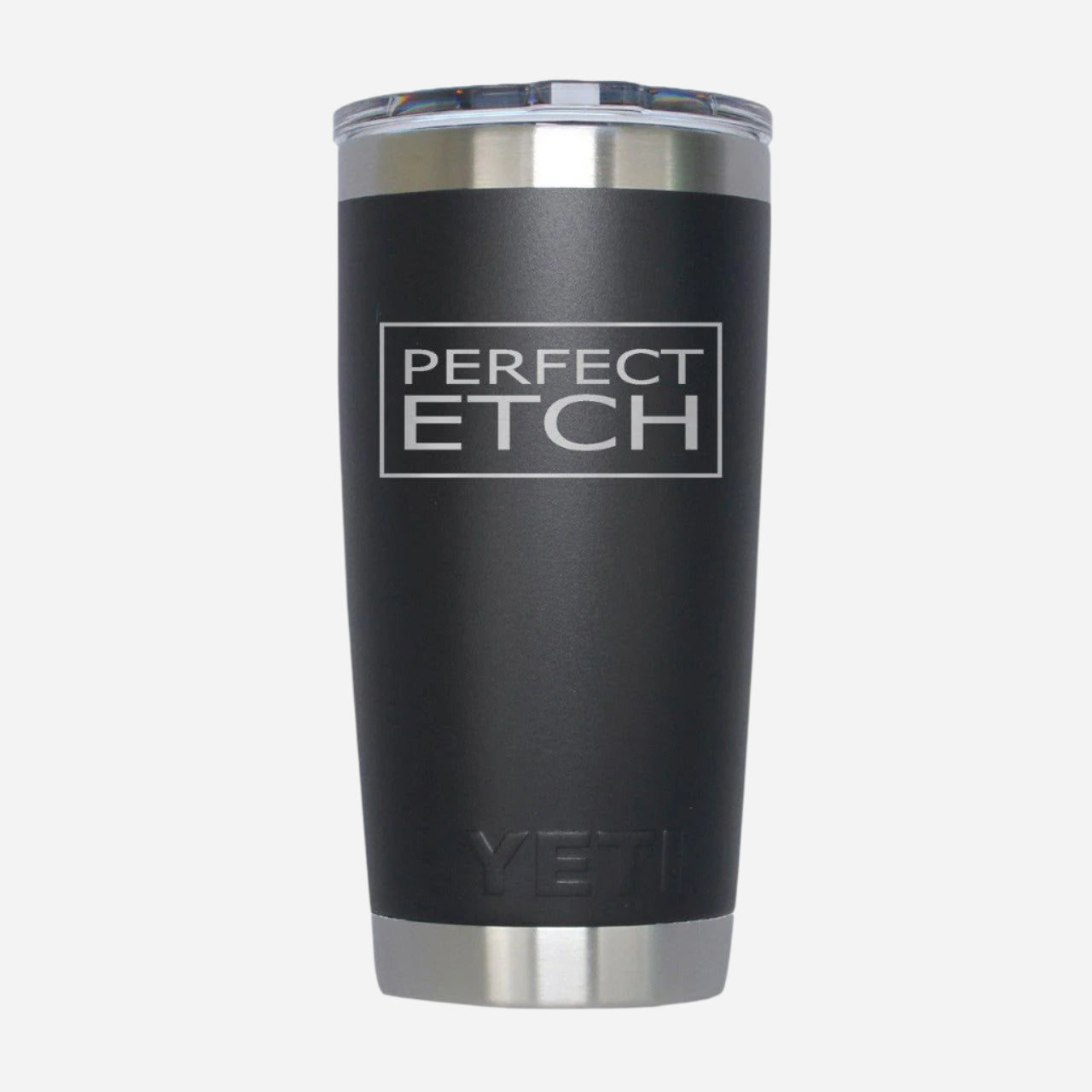 YETI 20 oz Black Tumbler - Ultimate Insulation Experience - Perfect Etch