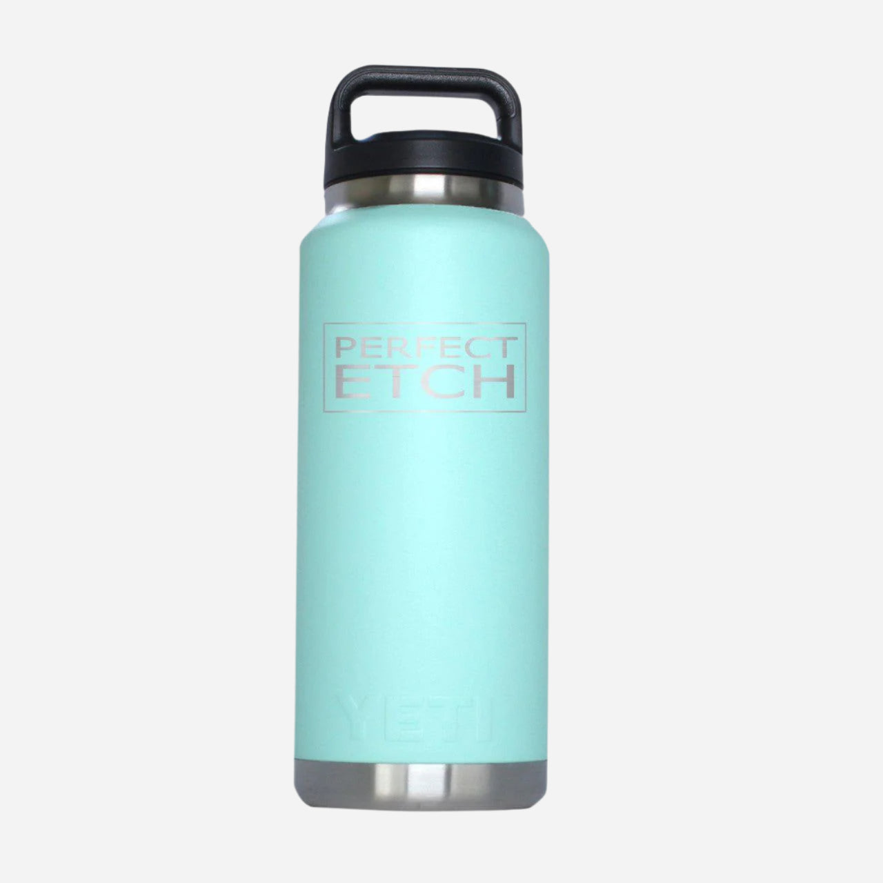 YETI 26 oz Seafoam Stainless Steel Bottle - Perfect Etch