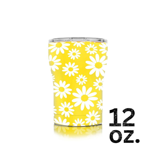 12 oz. Tumbler | Yellow Daisy