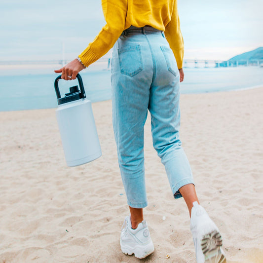 128 oz. Jug | Gloss Ice White