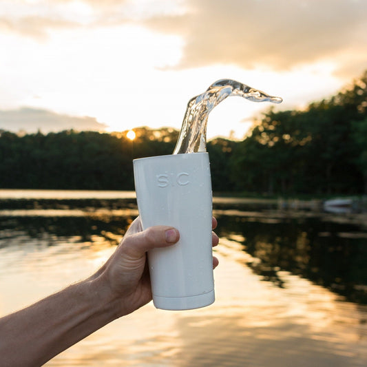 20 oz. Tumbler | Gloss Ice White