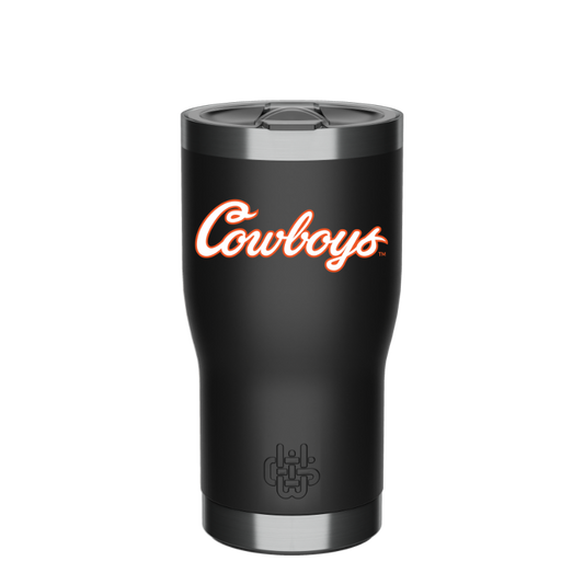 Cowboys Script Color - 20oz Tumbler