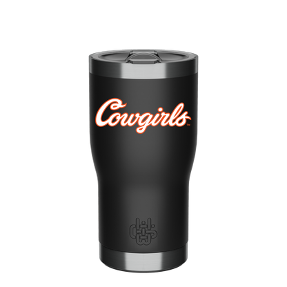 Cowgirls Script Color - 20oz Tumbler