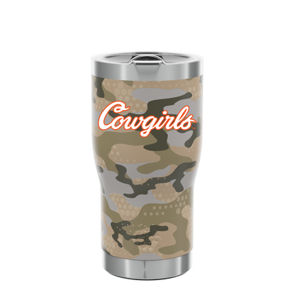 Cowgirls Script Color - 20oz Tumbler