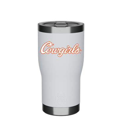 Cowgirls Script Color - 20oz Tumbler