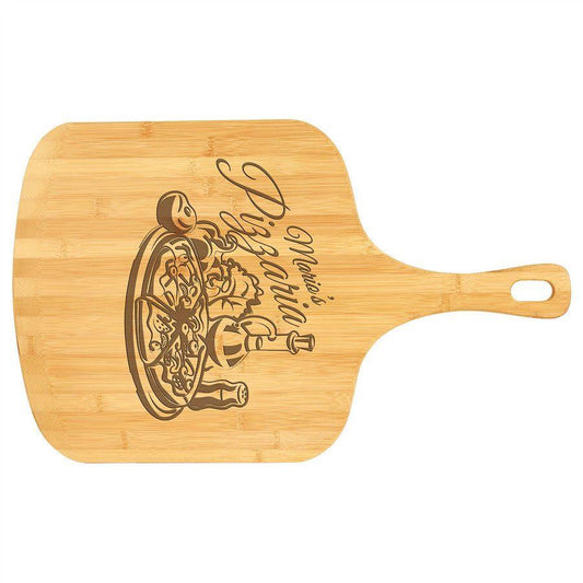 23 1/2" x 14 1/2" Bamboo Pizza Board - Perfect Etch