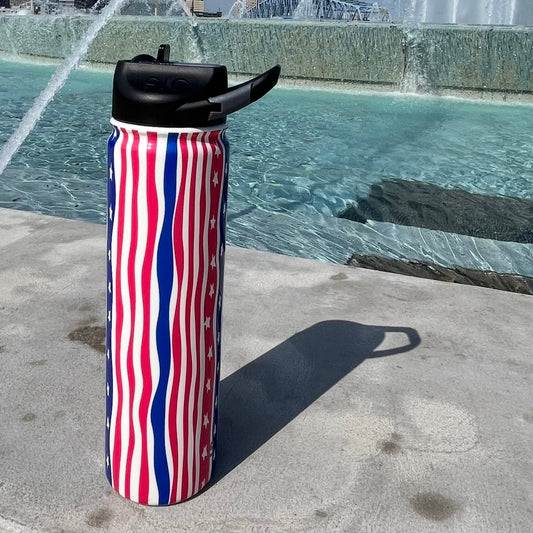 27 oz. Sport Bottle | Waves of Freedom