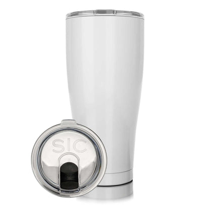 SIC | "Gloss Ice White" Tumblers & Bottles