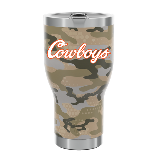 Cowboys Script Color - 30oz Tumbler