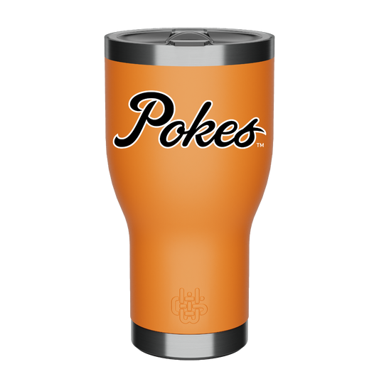 Pokes Script Color - 30oz Tumbler