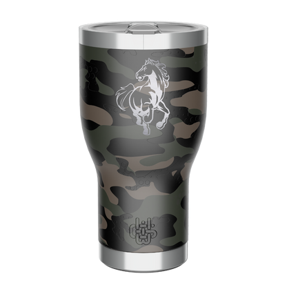 NCHS Full Body Bronc - 30oz Tumbler