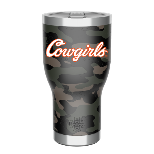 Cowgirls Script Color - 30oz Tumbler