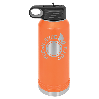 32 oz Polar Camel Bottle with Various Color Options - Perfect Etch