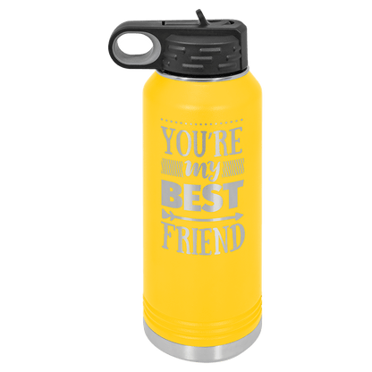 32 oz Polar Camel Bottle with Various Color Options - Perfect Etch