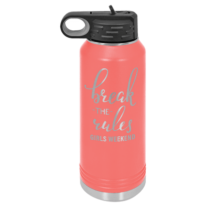 32 oz Polar Camel Bottle with Various Color Options - Perfect Etch