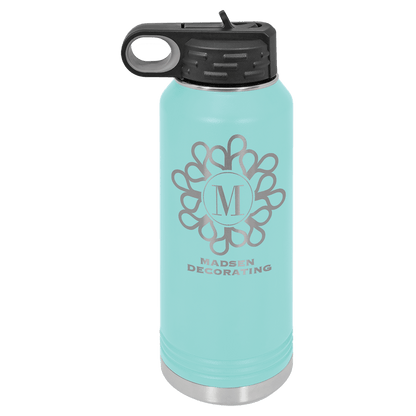 32 oz Polar Camel Bottle with Various Color Options - Perfect Etch