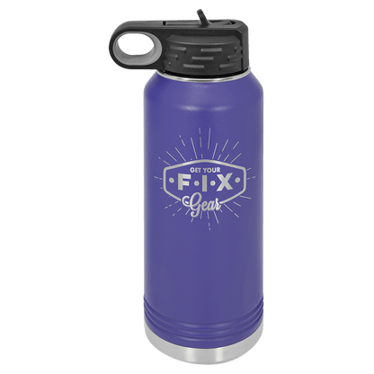 32 oz Polar Camel Bottle with Various Color Options - Perfect Etch