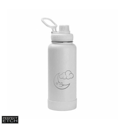 32 oz Takeya Actives Water Bottle with Insulated Spout Lid - Arctic - Perfect Etch