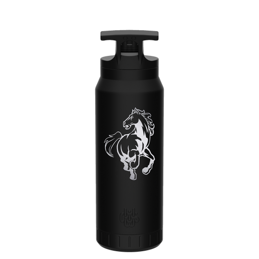 NCHS Full Body Bronc - Stainless Steel 34oz MAG Bottle