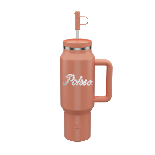 Pokes Script - 40oz Wyld Syde Travel Tumbler