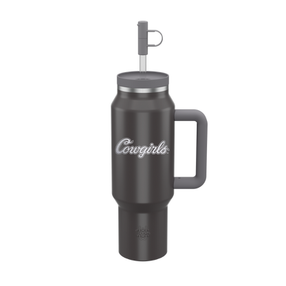 Cowgirls Script - 40oz Wyld Syde Travel Tumbler