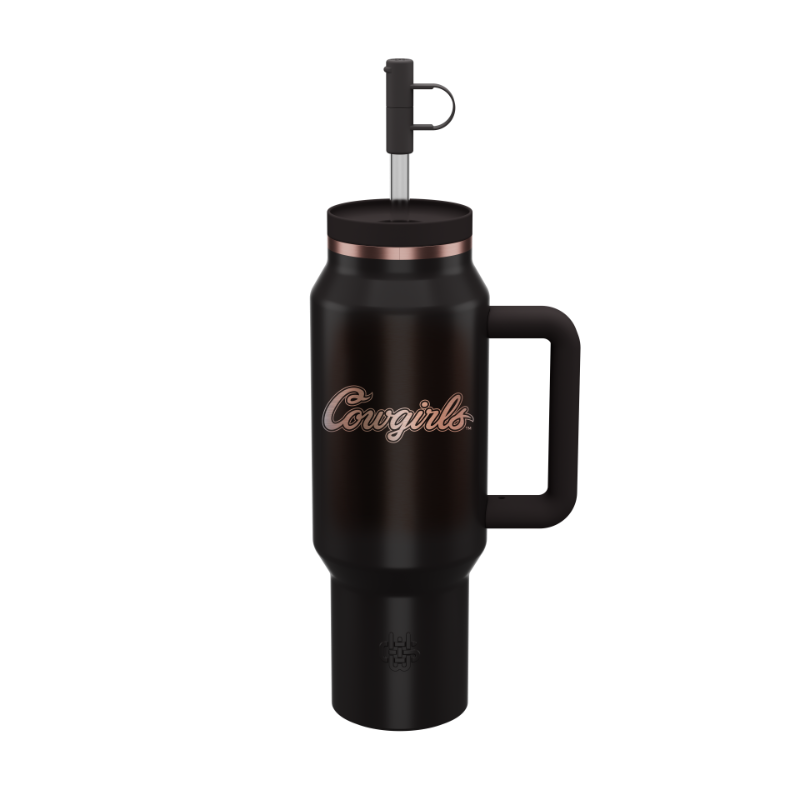 Cowgirls Script - 40oz Wyld Syde Travel Tumbler