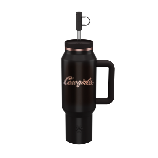 Cowgirls Script - 40oz Wyld Syde Travel Tumbler