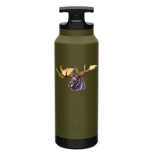 Moose - Stainless Steel 44oz MAG Bottle