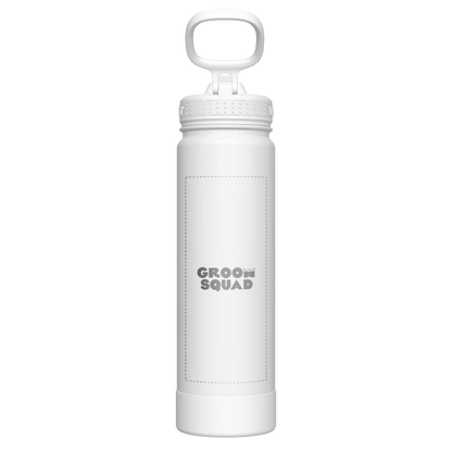 Straw Bottle Icy Pearl - customized