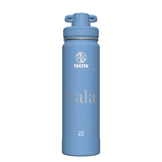 Actives Water Bottle With Spout Lid - customized