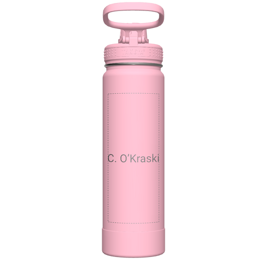 Actives Water Bottle With Spout Lid - customized