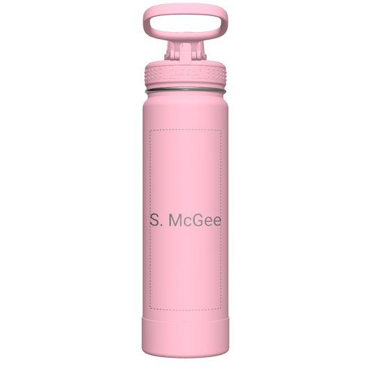 Actives Water Bottle With Spout Lid - customized