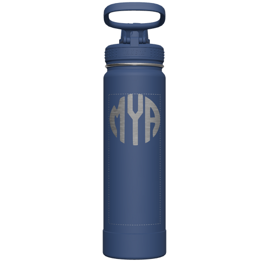 Actives Water Bottle With Spout Lid - customized