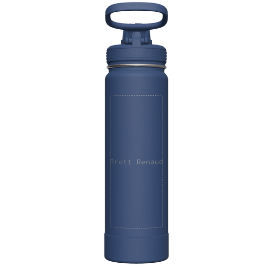Actives Water Bottle With Spout Lid - customized