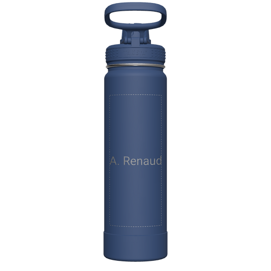 Actives Water Bottle With Spout Lid - customized