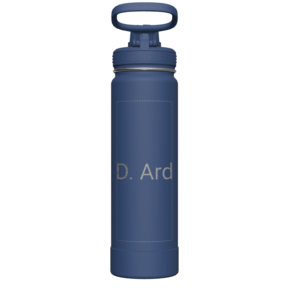 Actives Water Bottle With Spout Lid - customized