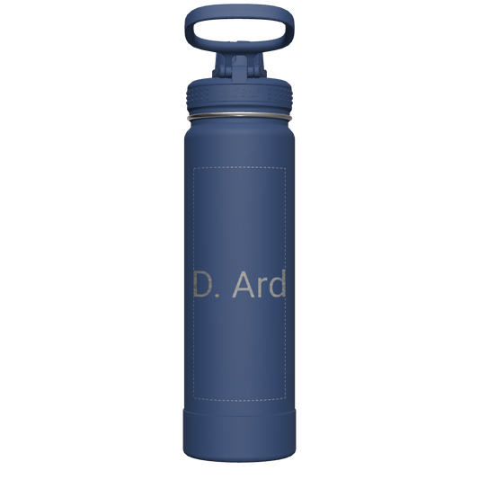 Actives Water Bottle With Spout Lid - customized