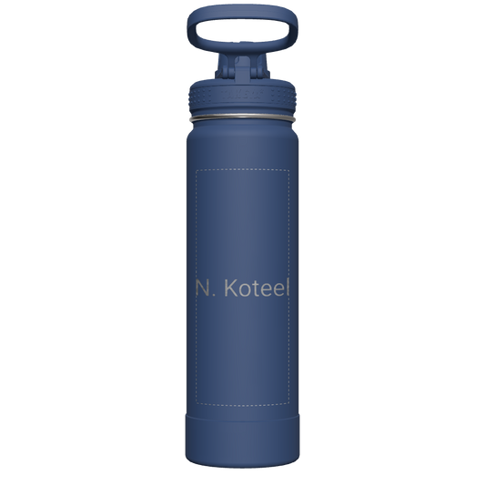Actives Water Bottle With Spout Lid - customized