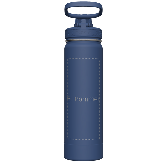 Actives Water Bottle With Spout Lid - customized