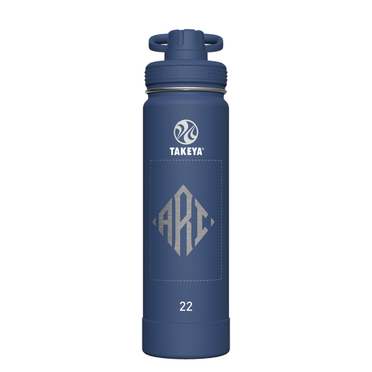 Actives Water Bottle With Spout Lid - customized