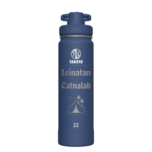 Actives Water Bottle With Spout Lid - customized