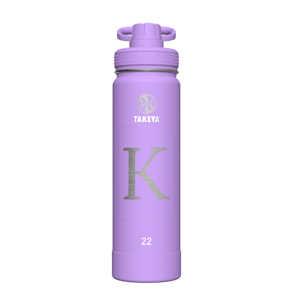 Actives Water Bottle With Spout Lid - customized