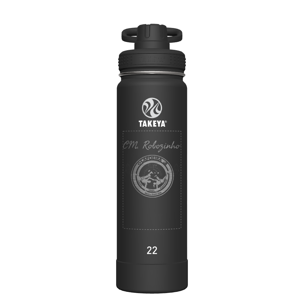 Actives Water Bottle With Spout Lid - customized