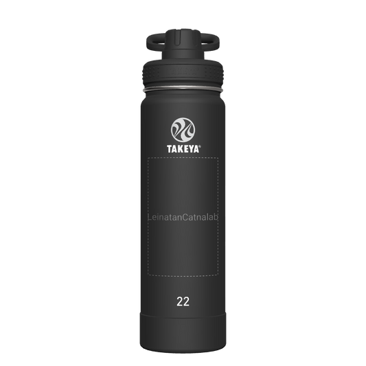 Actives Water Bottle With Spout Lid - customized