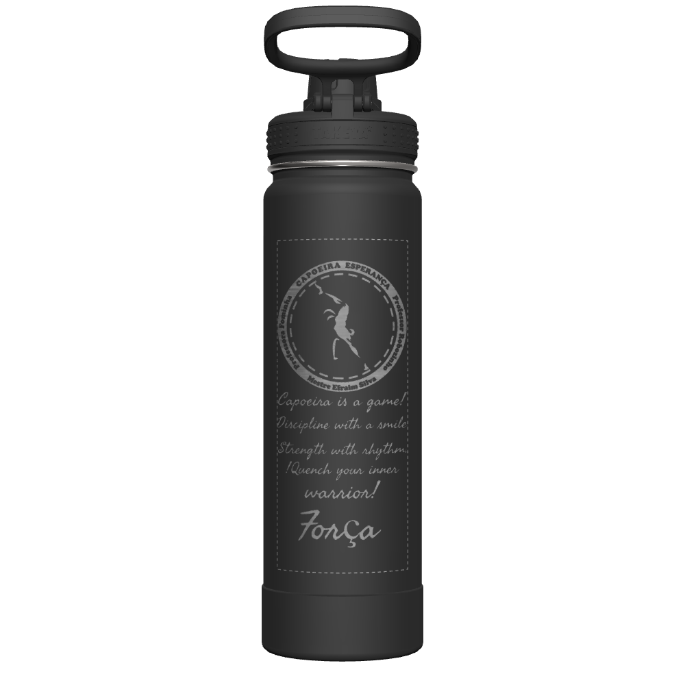 Actives Water Bottle With Spout Lid - customized