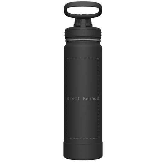 Actives Water Bottle With Spout Lid - customized