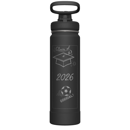 Actives Water Bottle With Spout Lid - customized