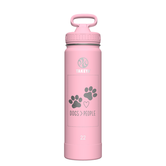 Actives Water Bottle With Straw Lid - customized