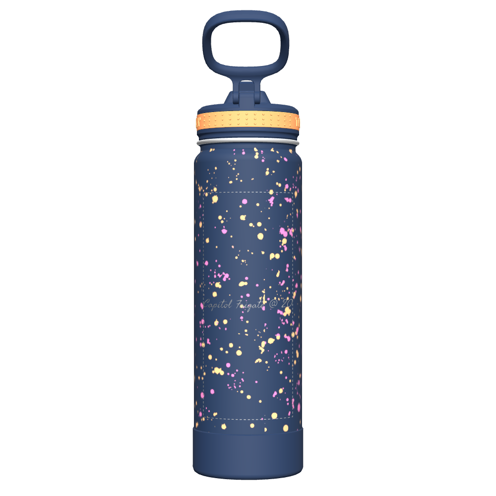 Straw Lid Confetti - customized