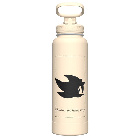 40oz Bottle Spout Lid Oatmilk - customized